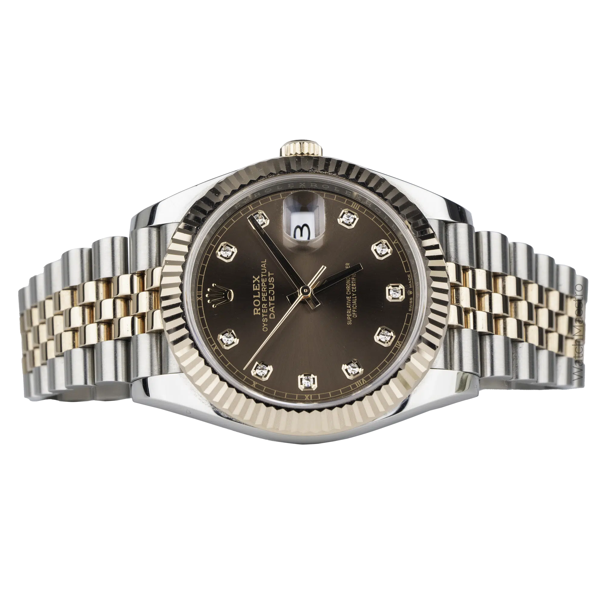 Rolex Datejust 41 Choco Diamonds 8