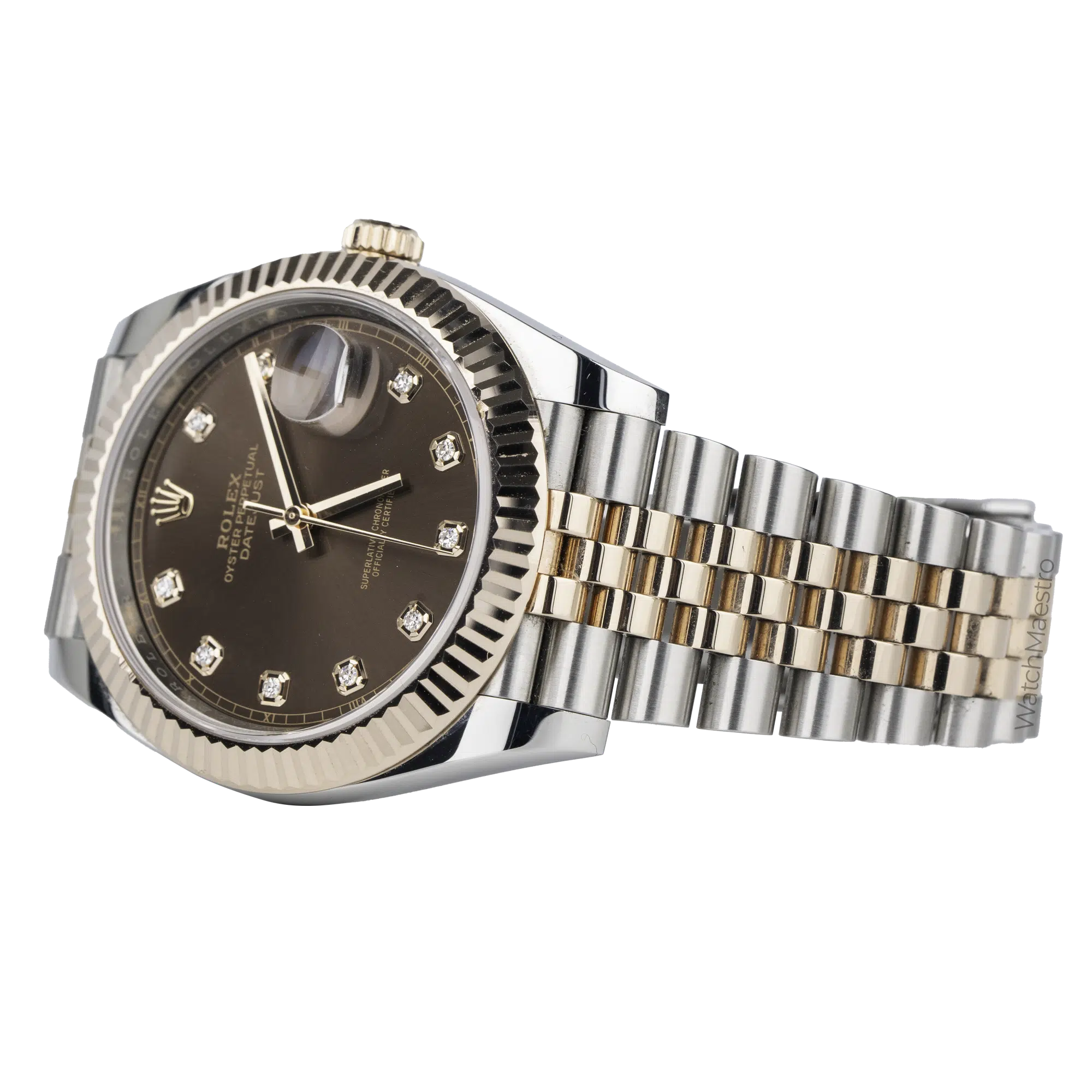 Rolex Datejust 41 Choco Diamonds 9