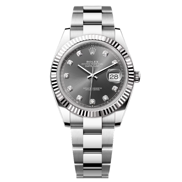 Rolex Datejust 41 Grey Diamonds Oyster Product