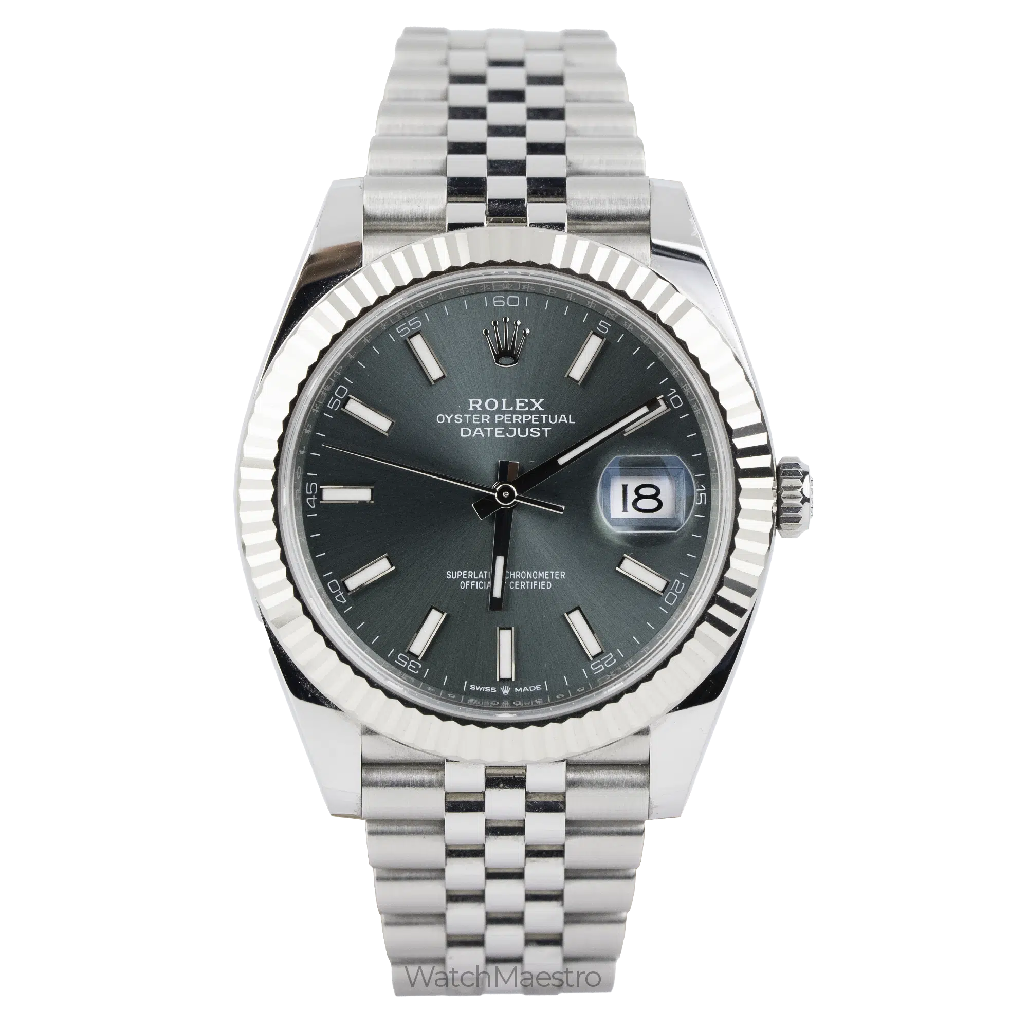 Rolex Datejust 41 Mint Green 7