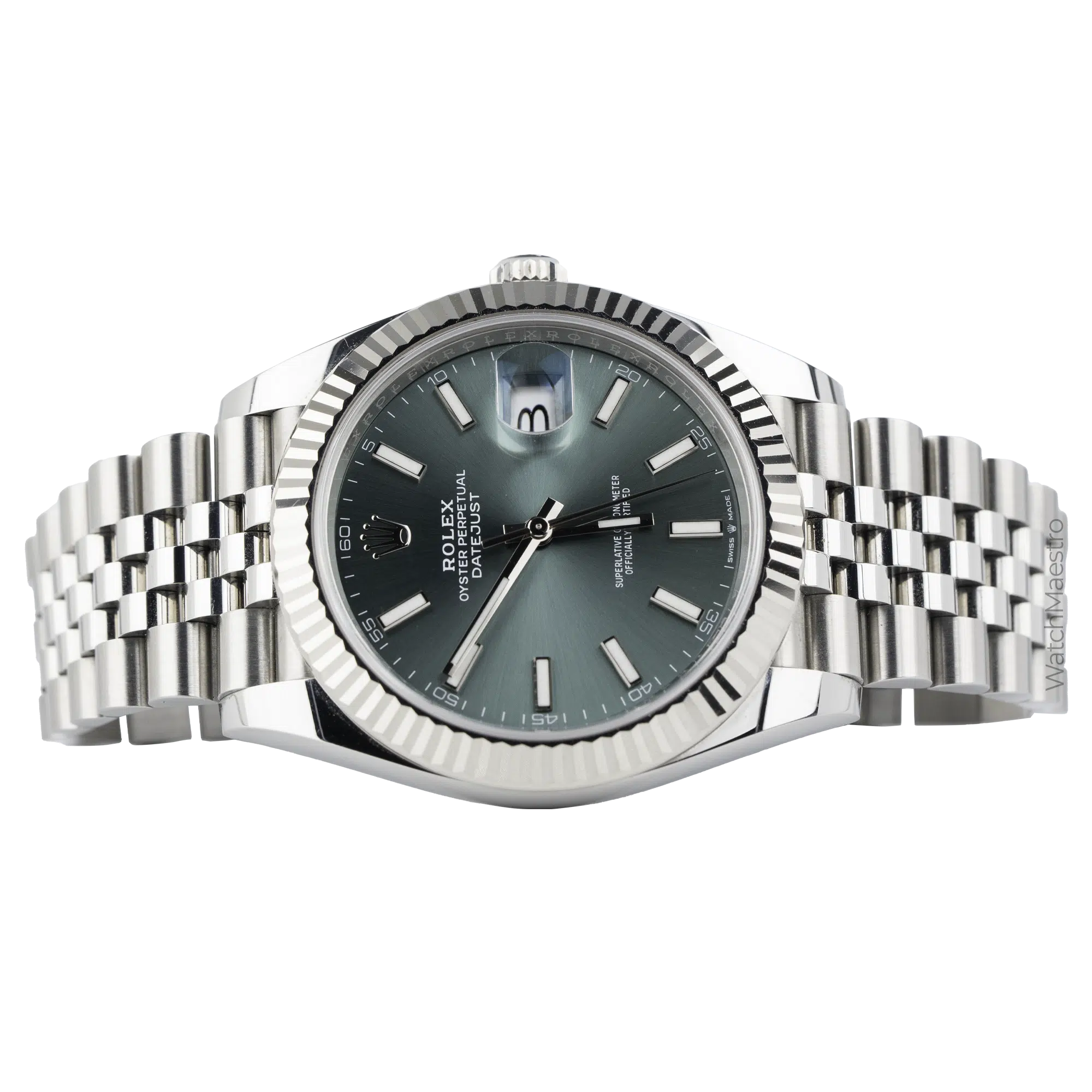 Rolex Datejust 41 Mint Green 8