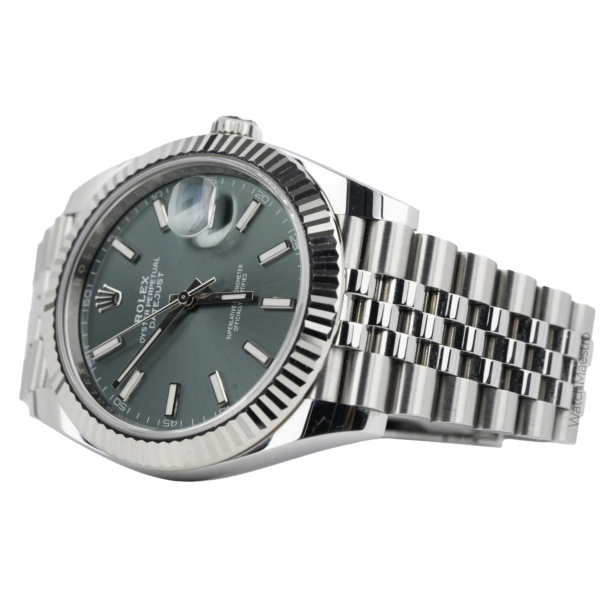 Rolex Datejust 41 Mint Green 9
