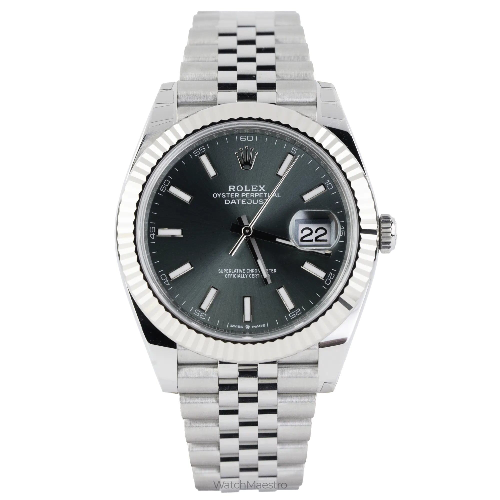 Rolex Datejust 41 Mint Green New 1