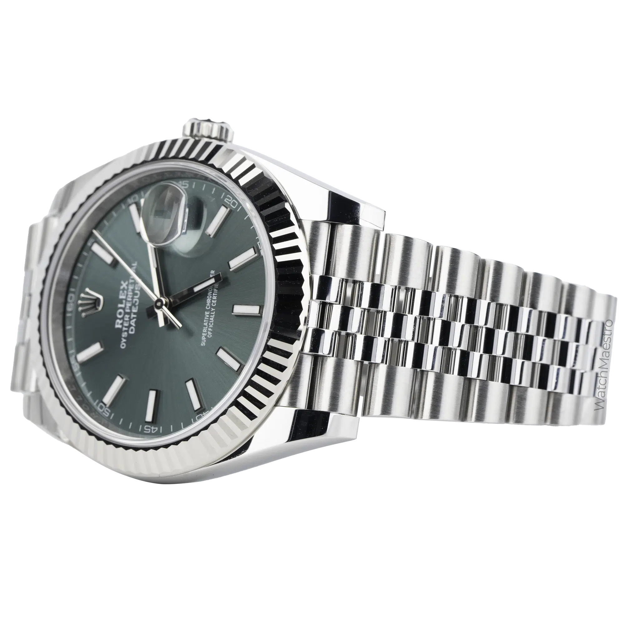 Rolex Datejust 41 Mint Green New 3