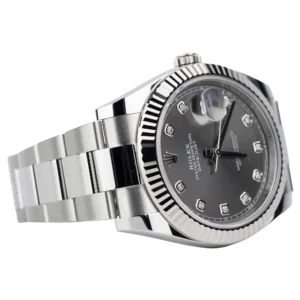 Rolex Datejust 41 Slate Diamonds Oyster 1