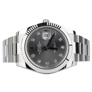 Rolex Datejust 41 Slate Diamonds Oyster 7