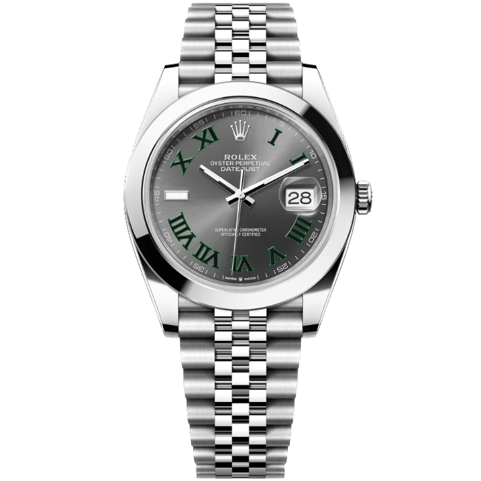 Rolex Datejust 41 Wimbledon Steel Product 1