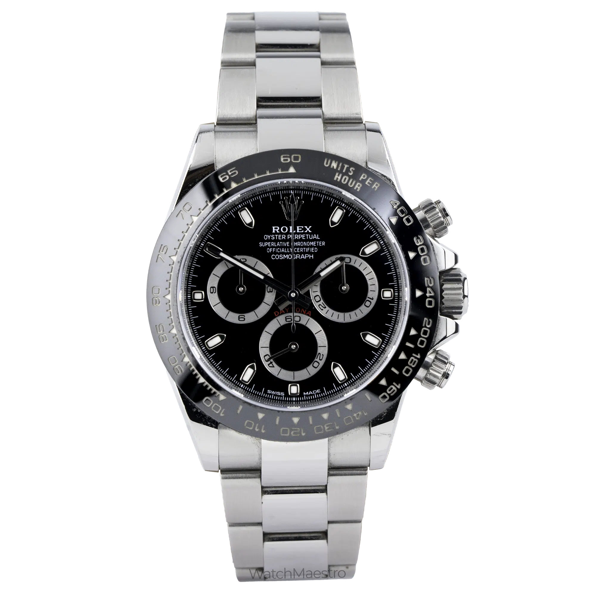 Rolex Daytona Black 116500LN Used 7