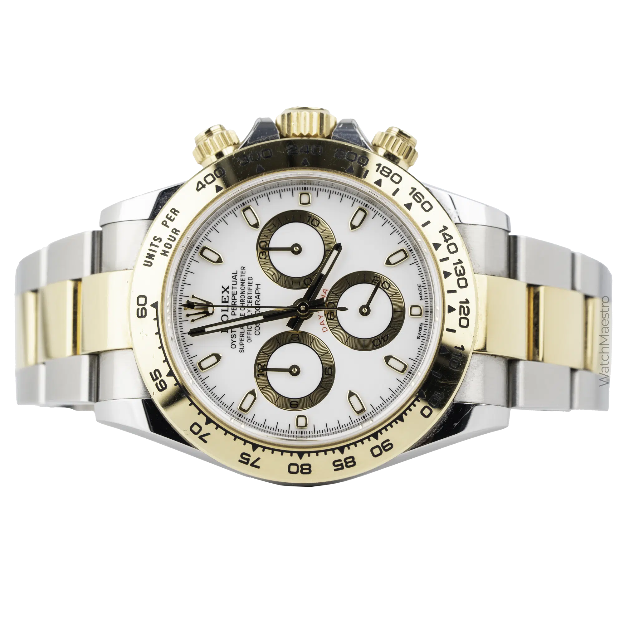 Rolex Daytona Two Tone White Dial 8