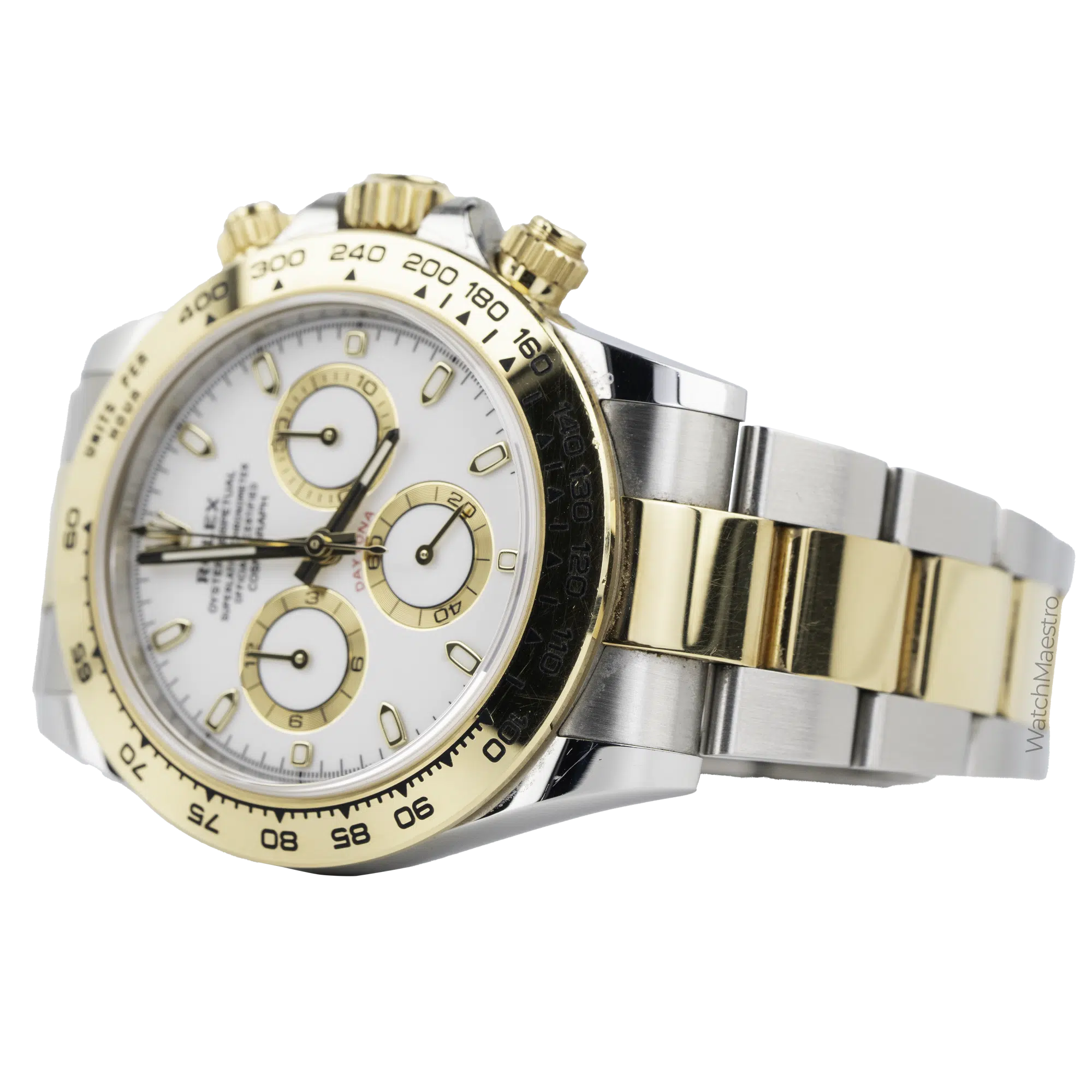 Rolex Daytona Two Tone White Dial 9