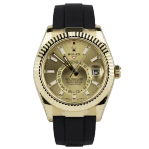 Rolex Sky-Dweller Yellow Gold Oysterflex 1