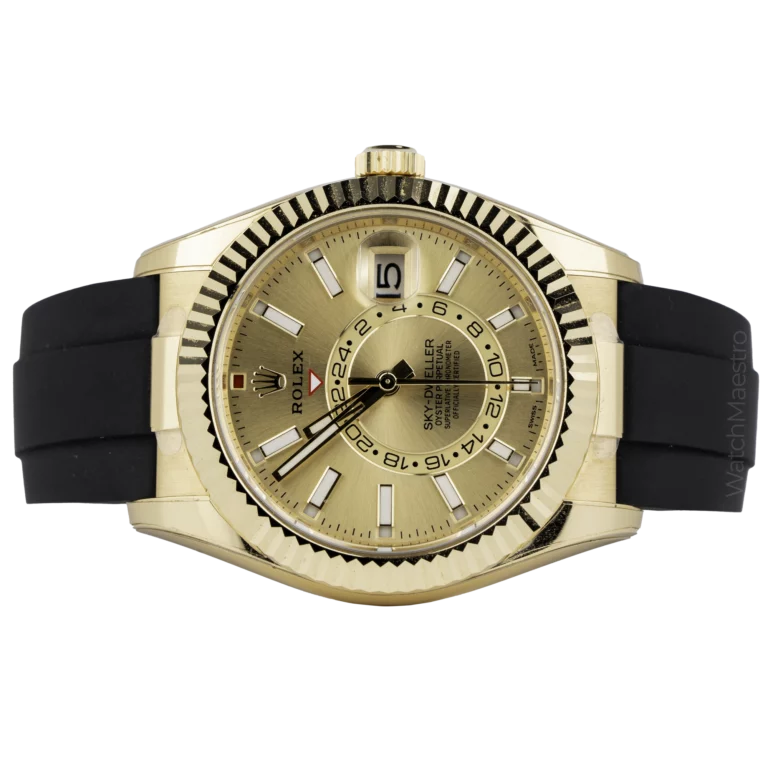 Rolex Sky-Dweller Yellow Gold Oysterflex 2