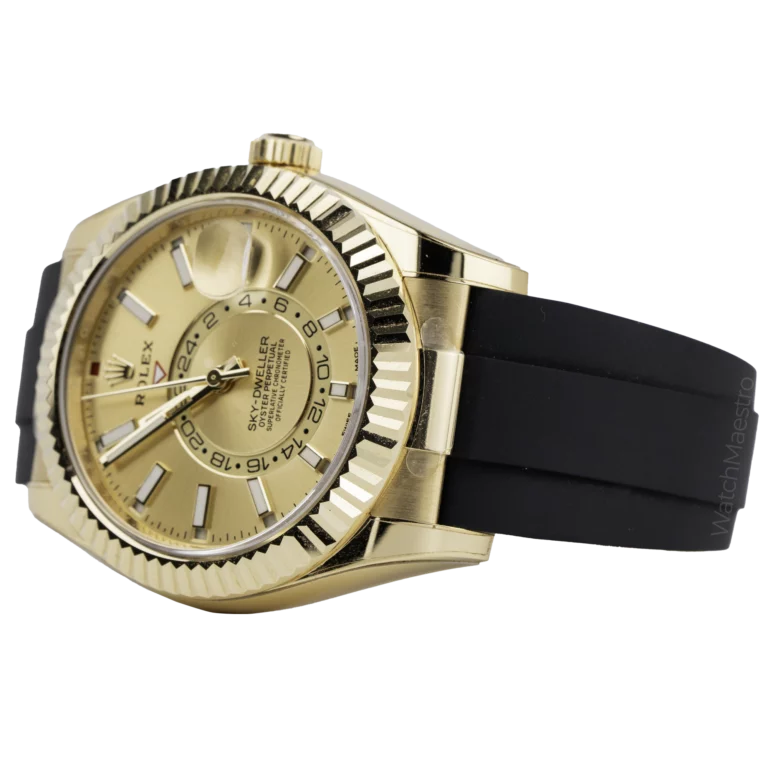 Rolex Sky-Dweller Yellow Gold Oysterflex 3