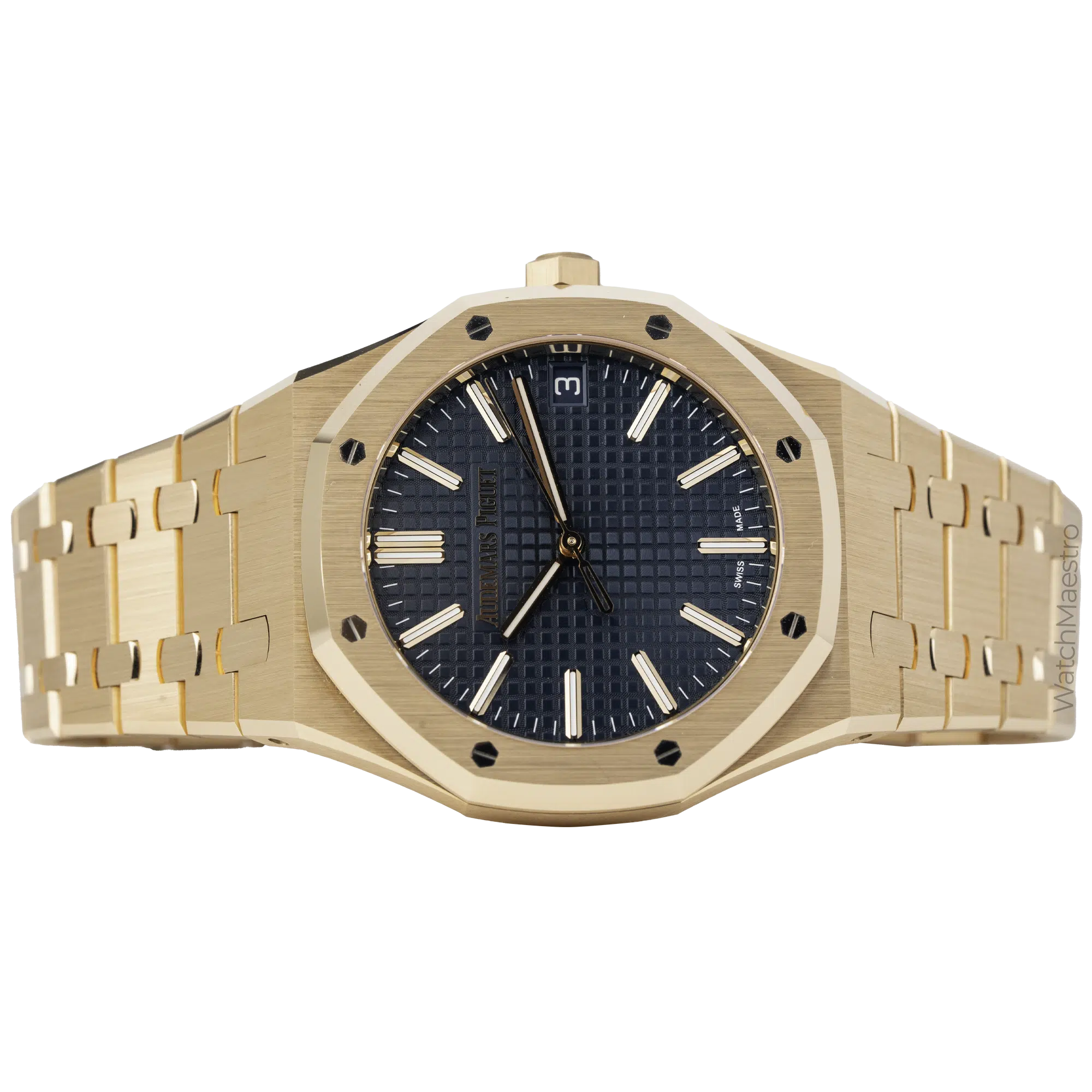 AP Royal Oak Rose Gold Blue Dial 2