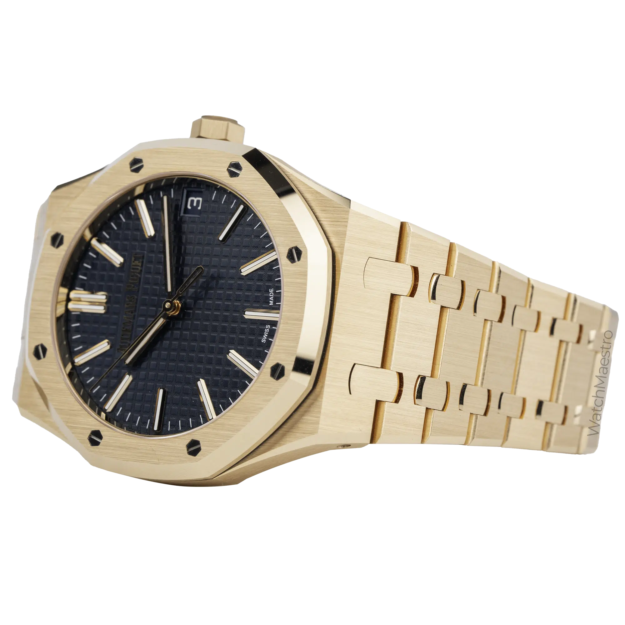 AP Royal Oak Rose Gold Blue Dial 5