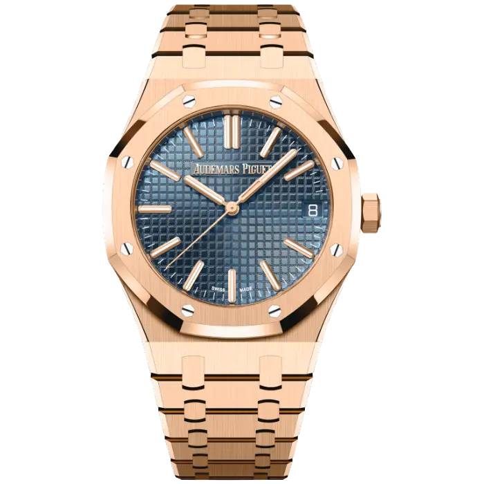AP Royal Oak Rose Gold Blue Product