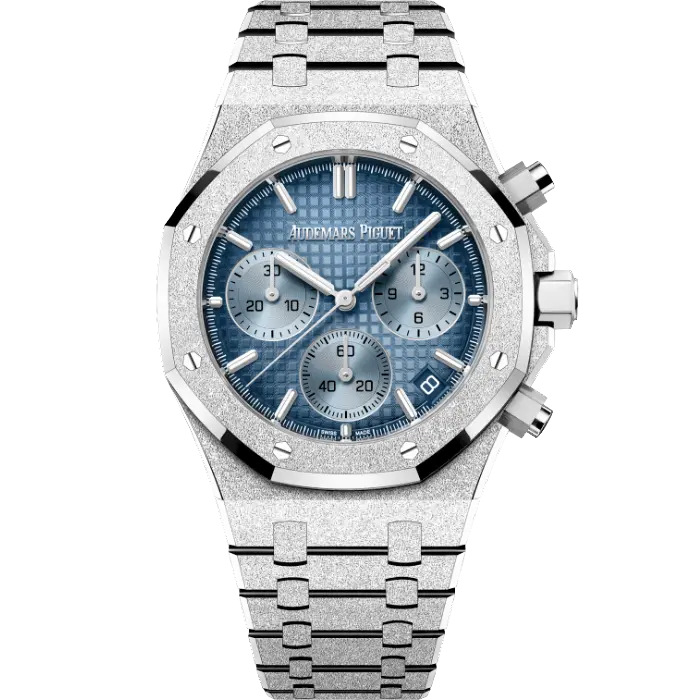 AP Royal Oak White Gold Ice Blue Product