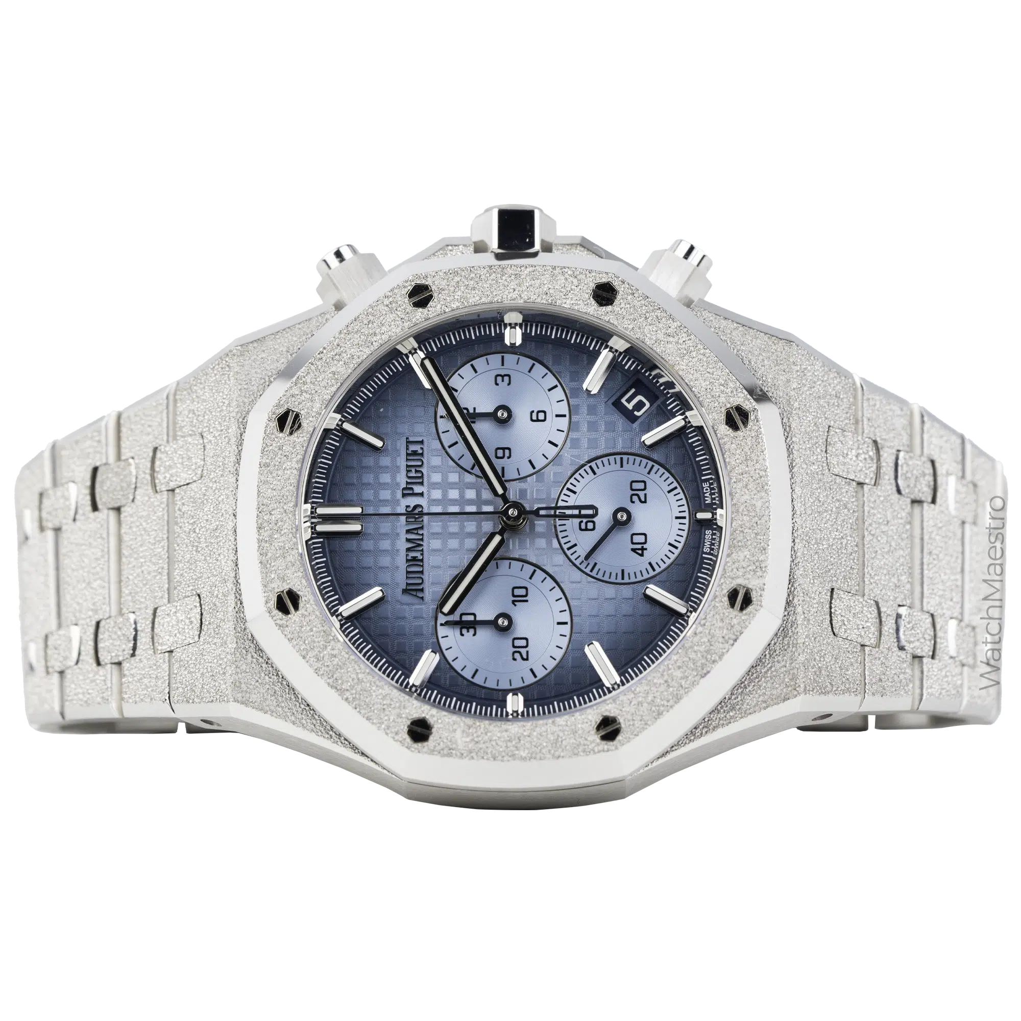 AP White Gold Frosted Ice Blue 2