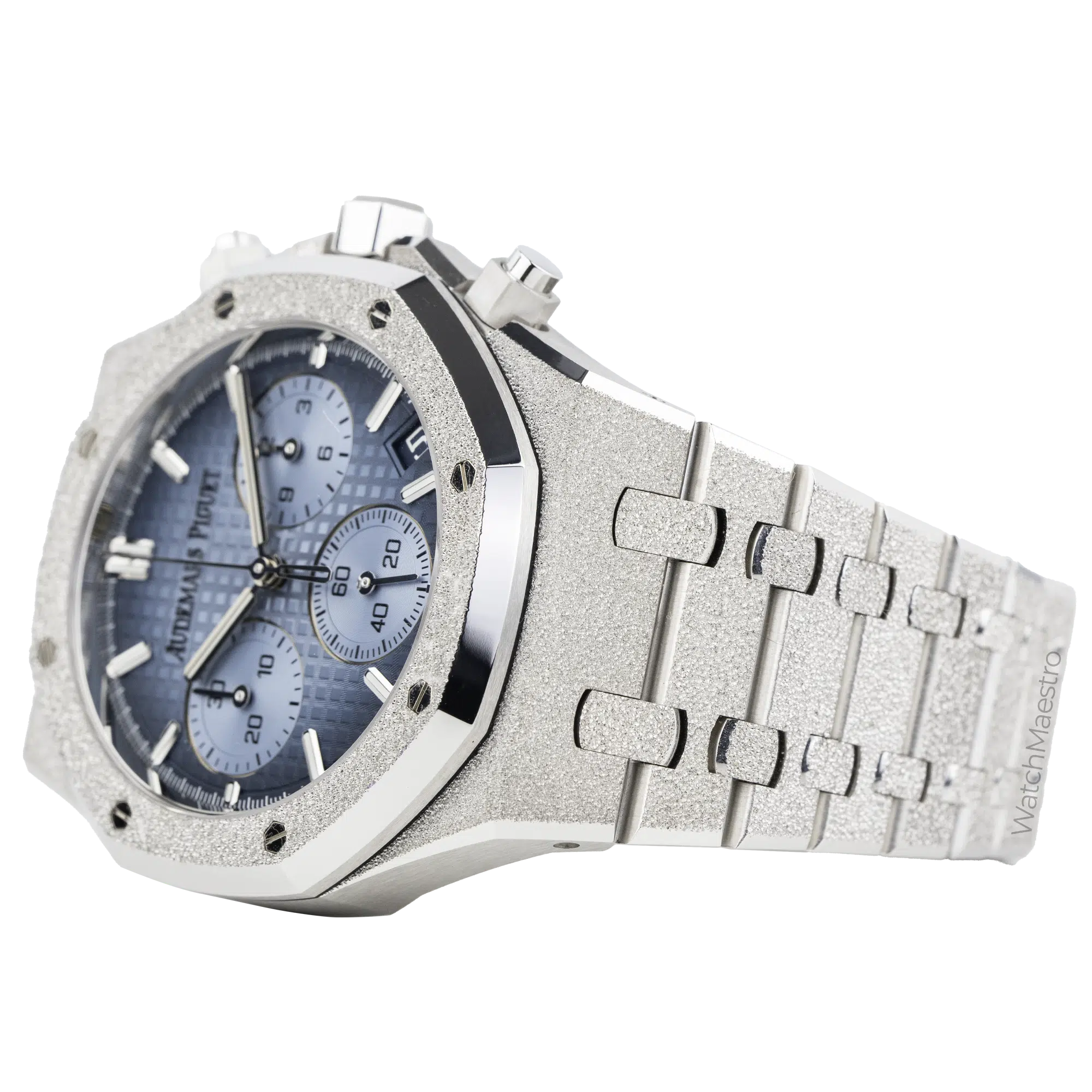 AP White Gold Frosted Ice Blue 3