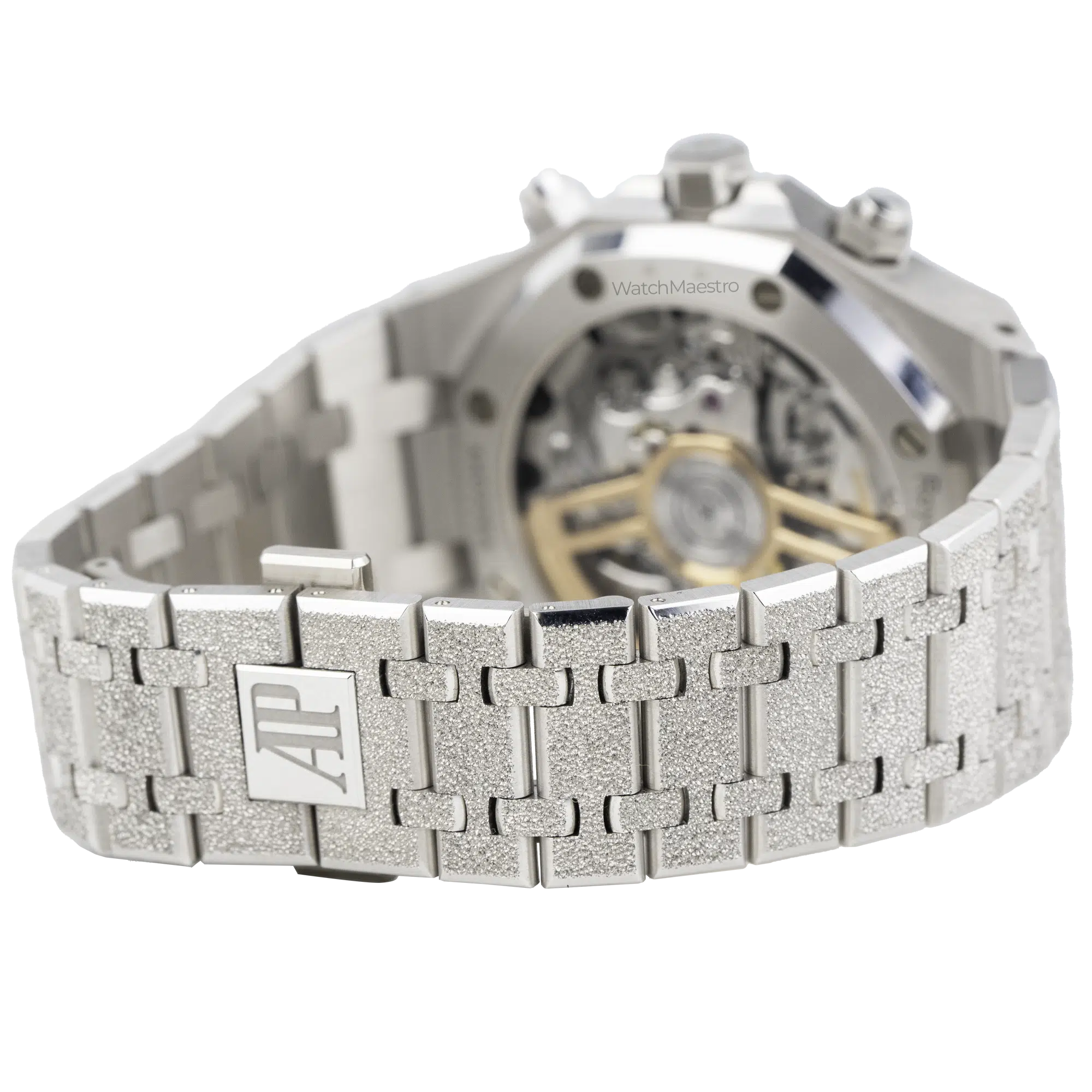 AP White Gold Frosted Ice Blue 4