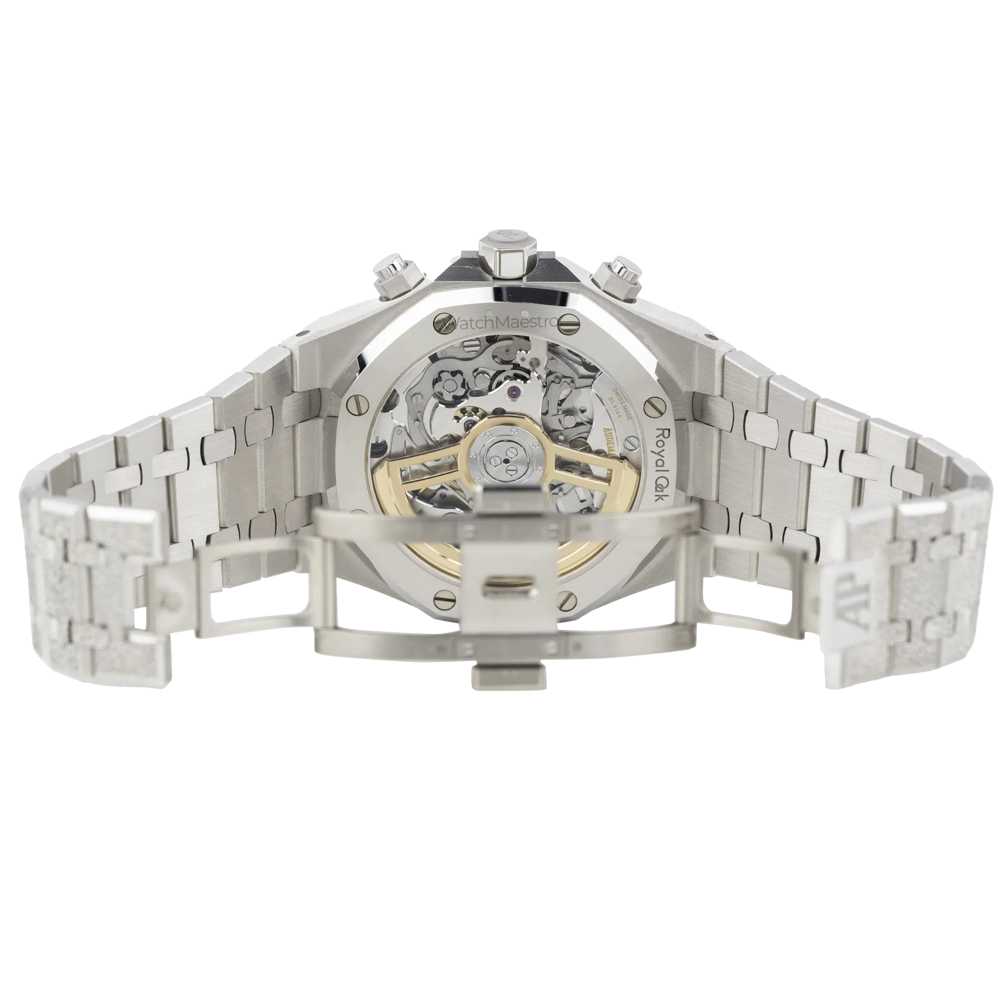 AP White Gold Frosted Ice Blue 6