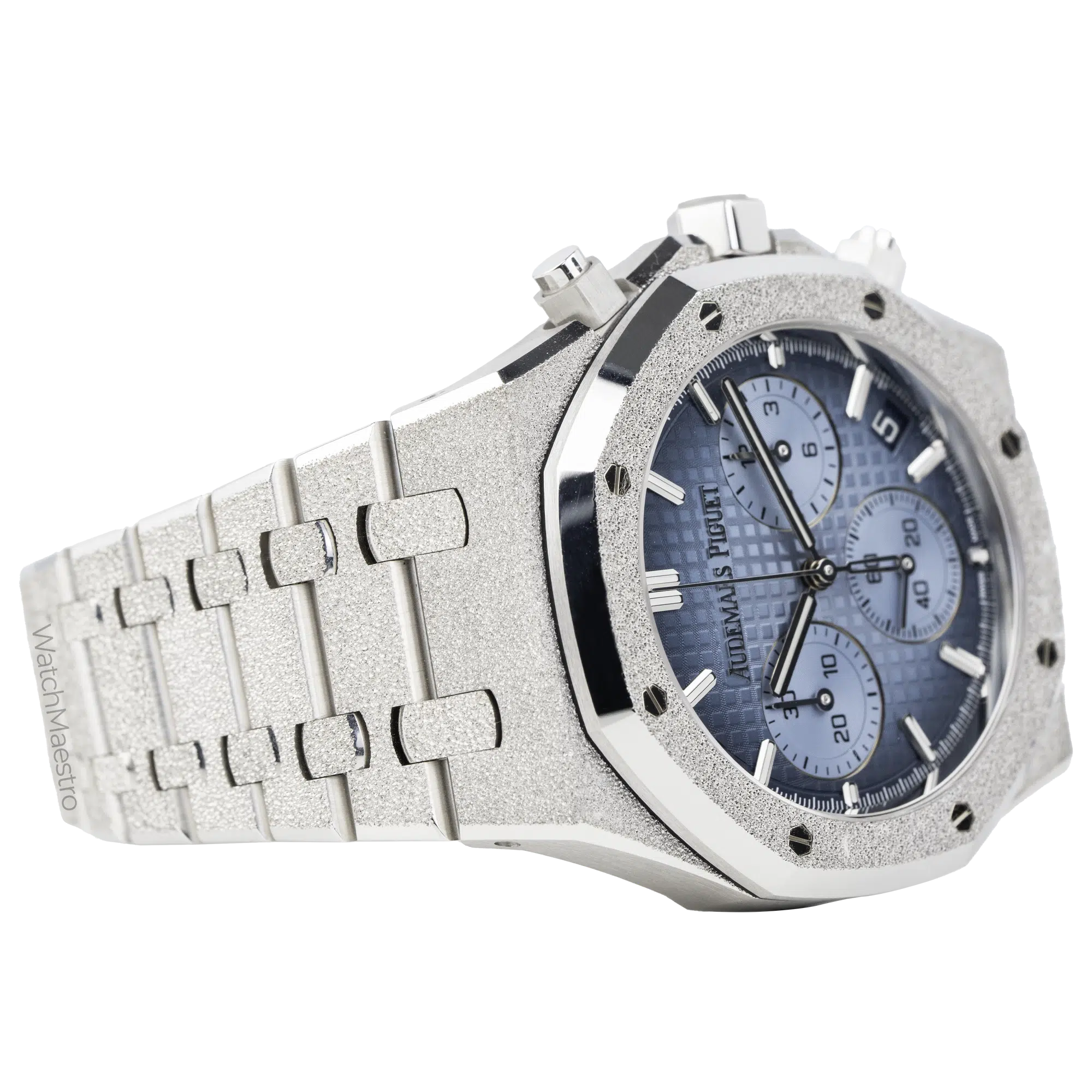AP White Gold Frosted Ice Blue 7