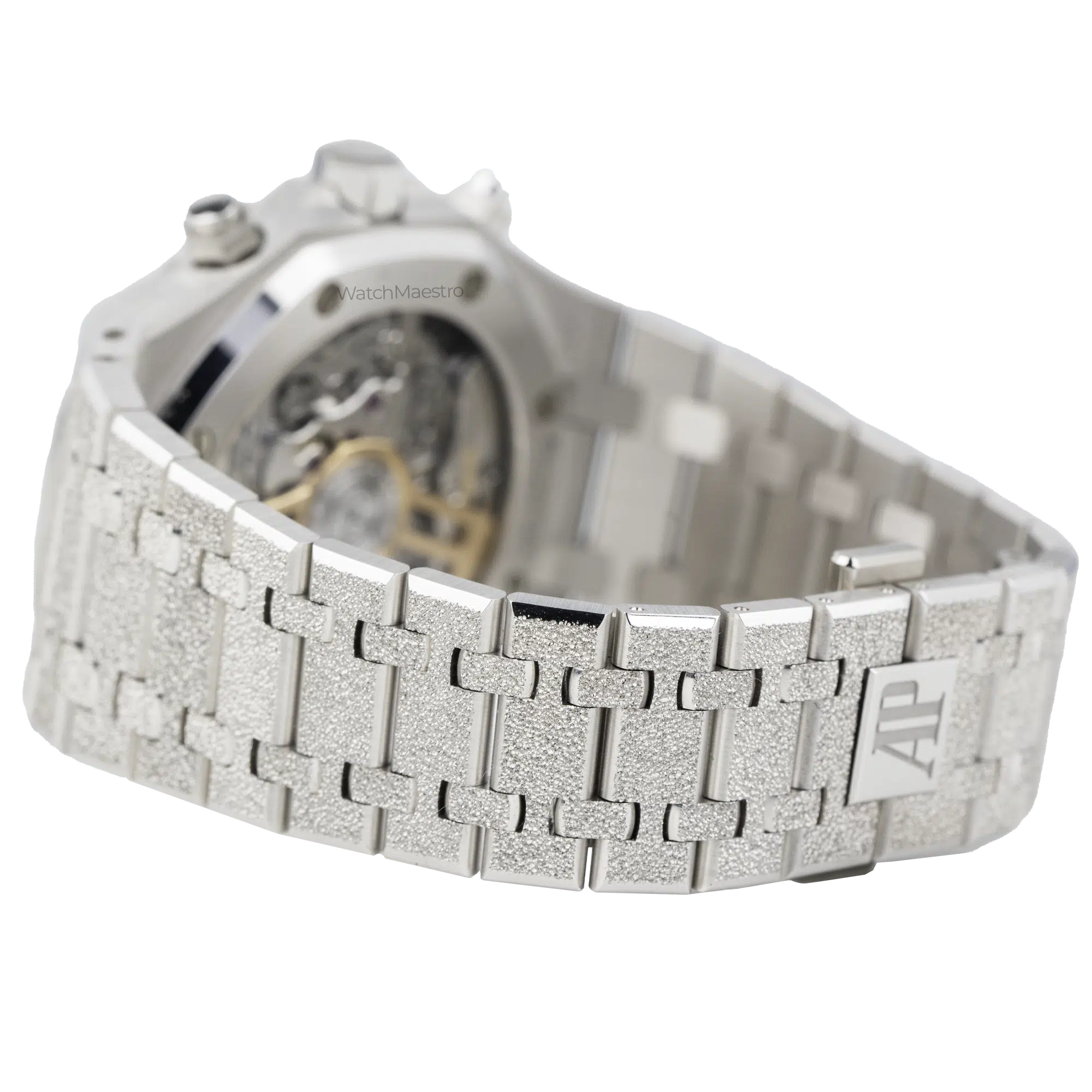 AP White Gold Frosted Ice Blue 9