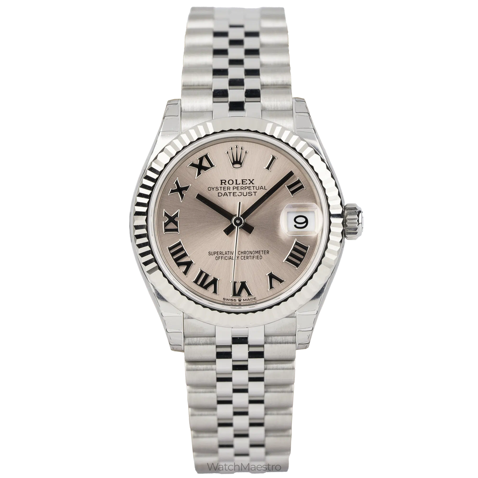 Rolex Datejust 31 Pink Roman 1