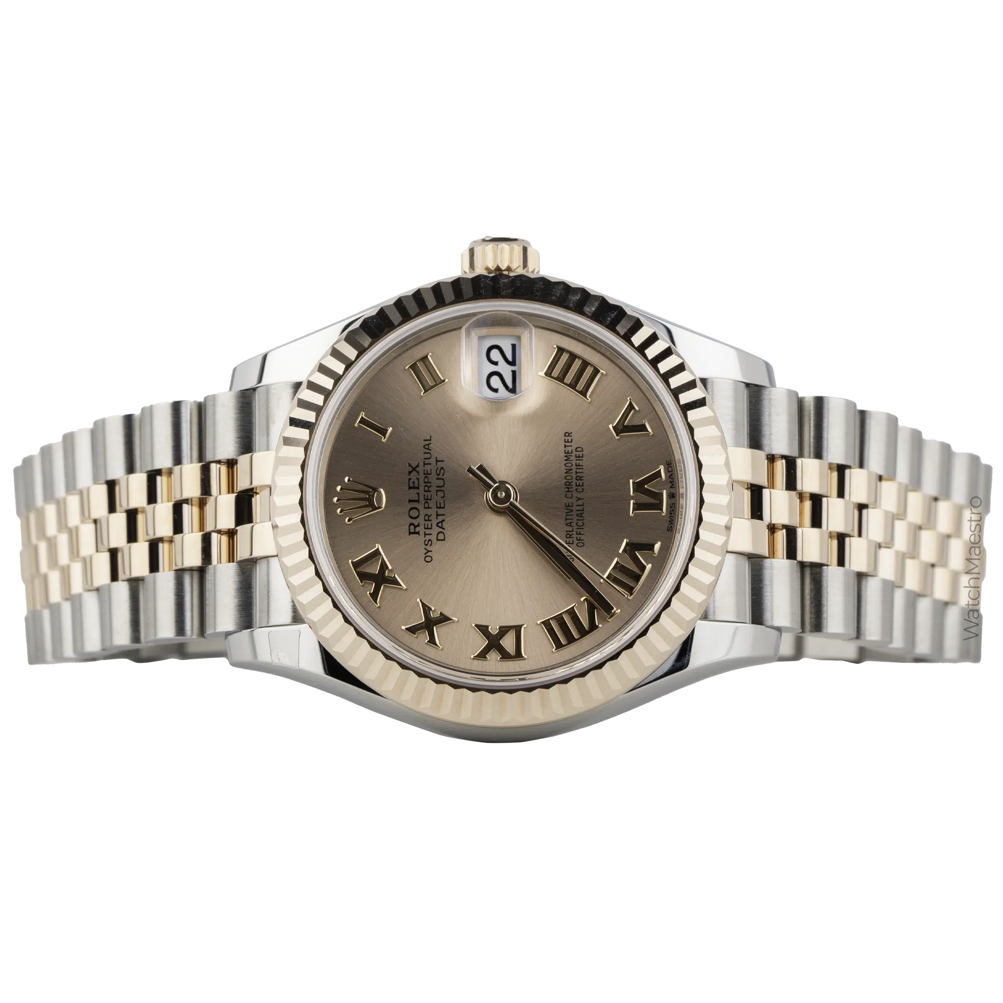 Rolex Datejust 31 Two Tone Pink Roman 2