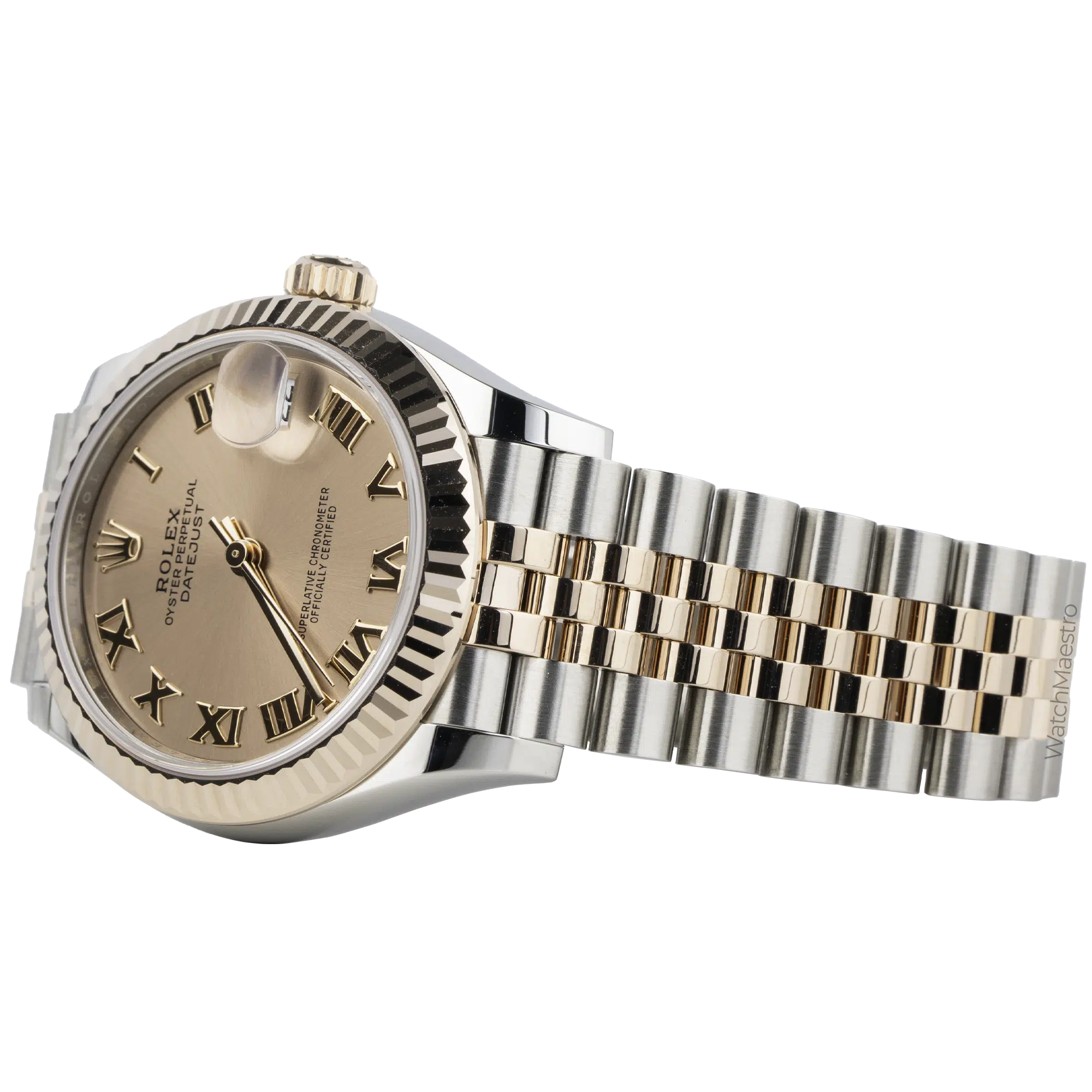 Rolex Datejust 31 Two Tone Pink Roman 3