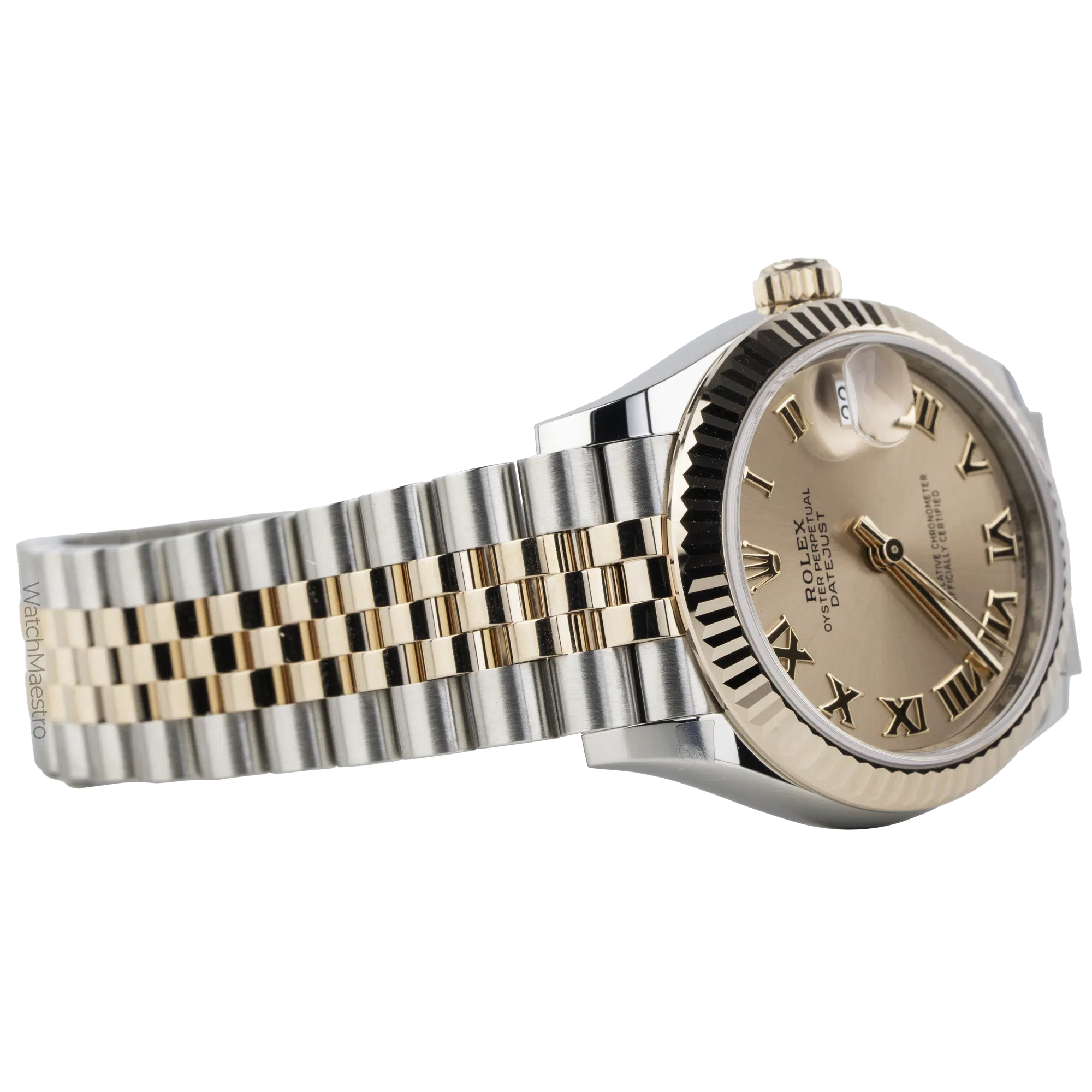 Rolex Datejust 31 Two Tone Pink Roman 4