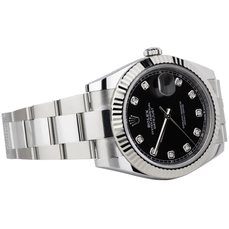 Rolex Datejust 41 Black Diamond 4