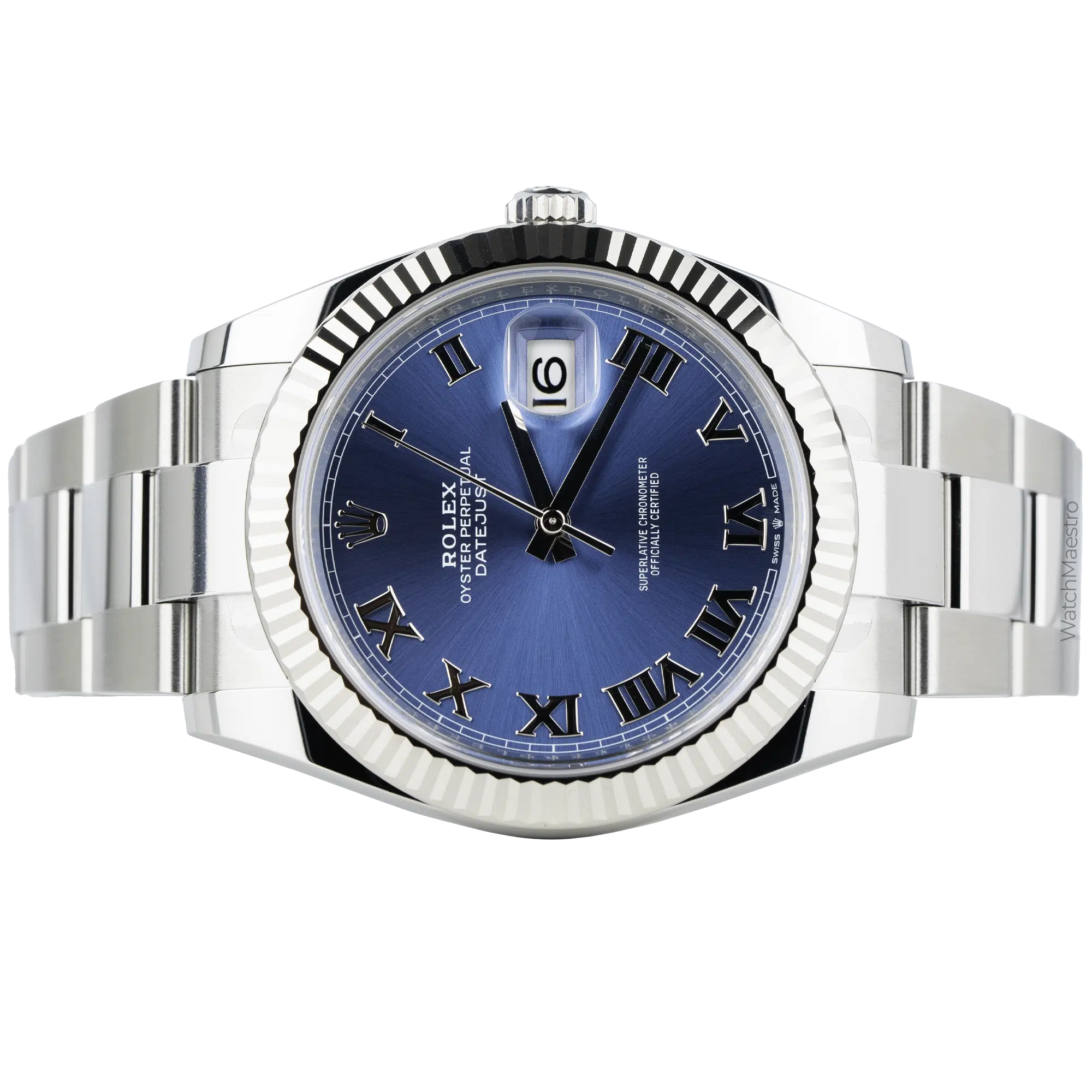 Rolex Datejust 41 Blue Roman 1