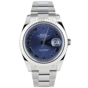 Rolex Datejust 41 Blue Roman 2
