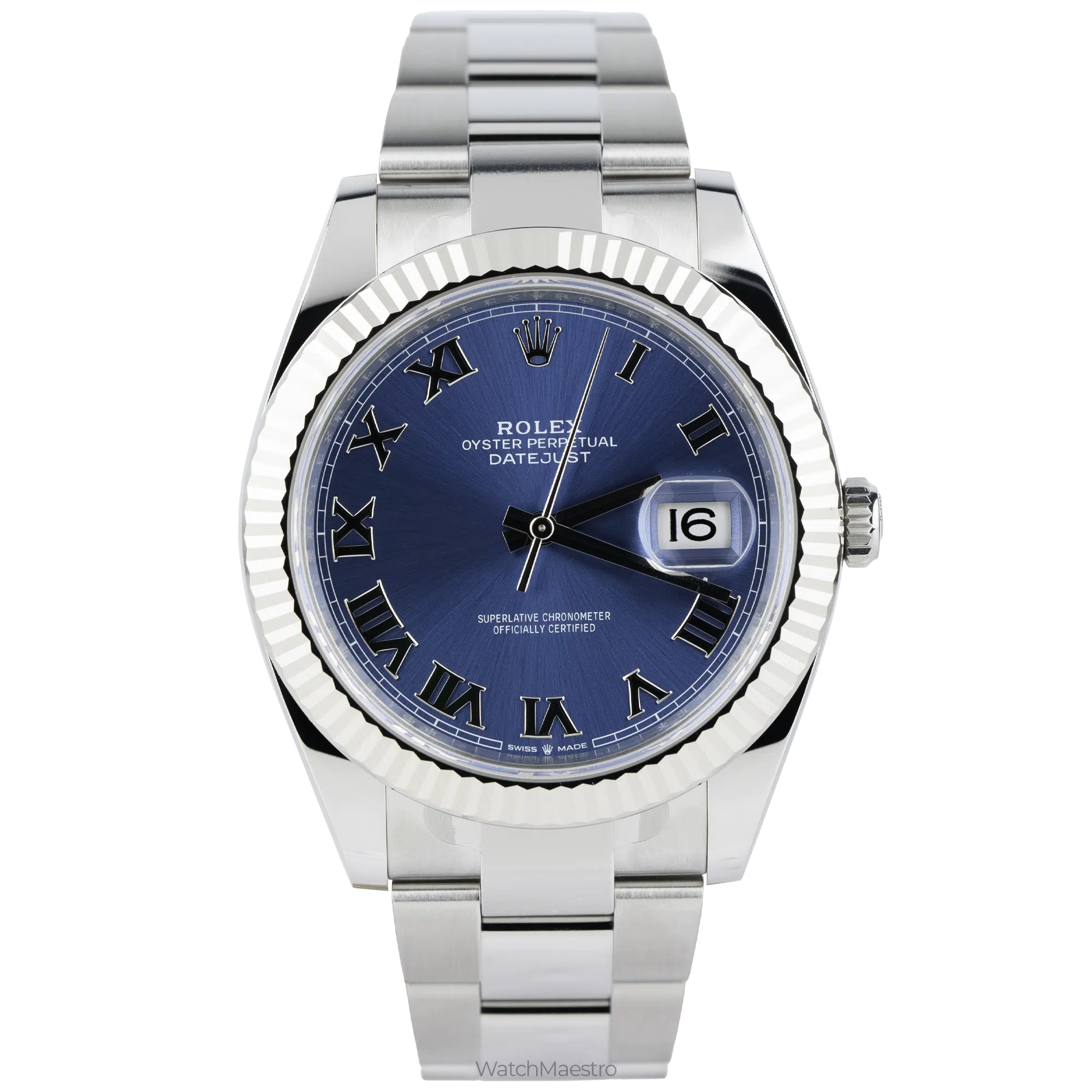 Rolex Datejust 41 Blue Roman 2