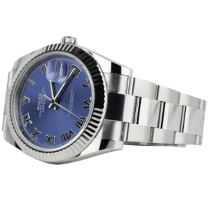 Rolex Datejust 41 Blue Roman 3