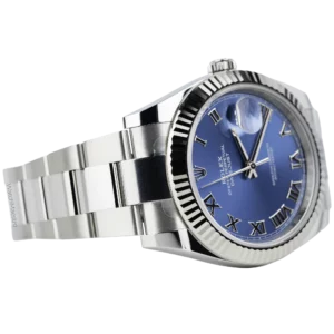 Rolex Datejust 41 Blue Roman 4