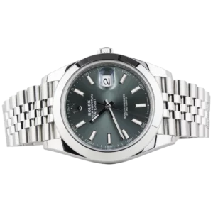 Rolex Datejust 41 Mint Green Smooth Product 2