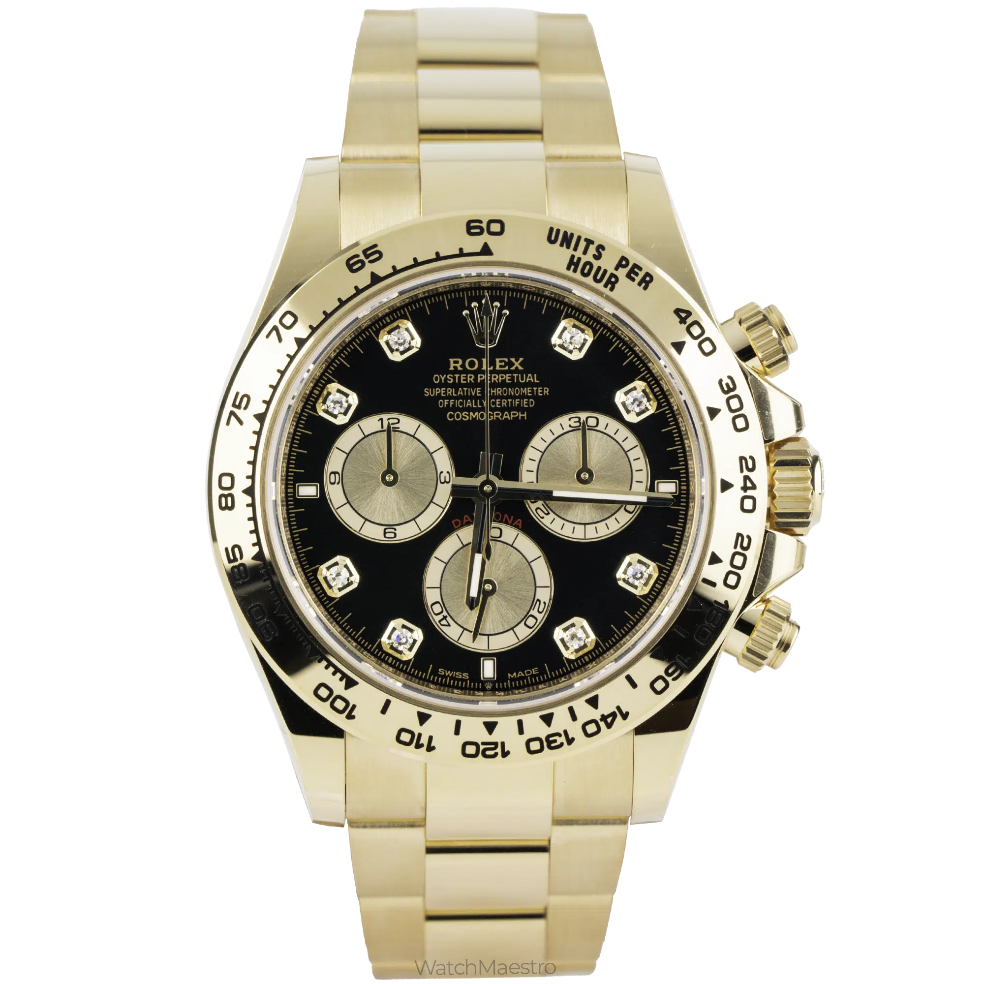 Rolex Daytona Black Dial Diamond 1