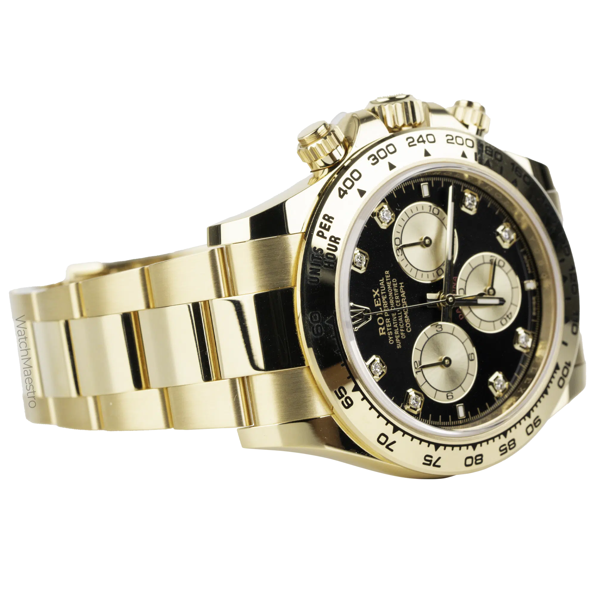 Rolex Daytona Black Dial Diamond 7