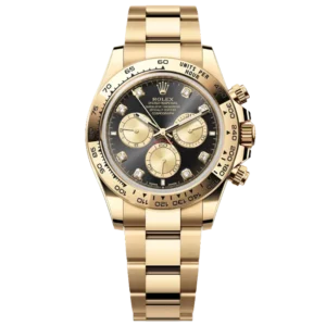 Rolex Daytona Yellow Gold Black Diamond Product