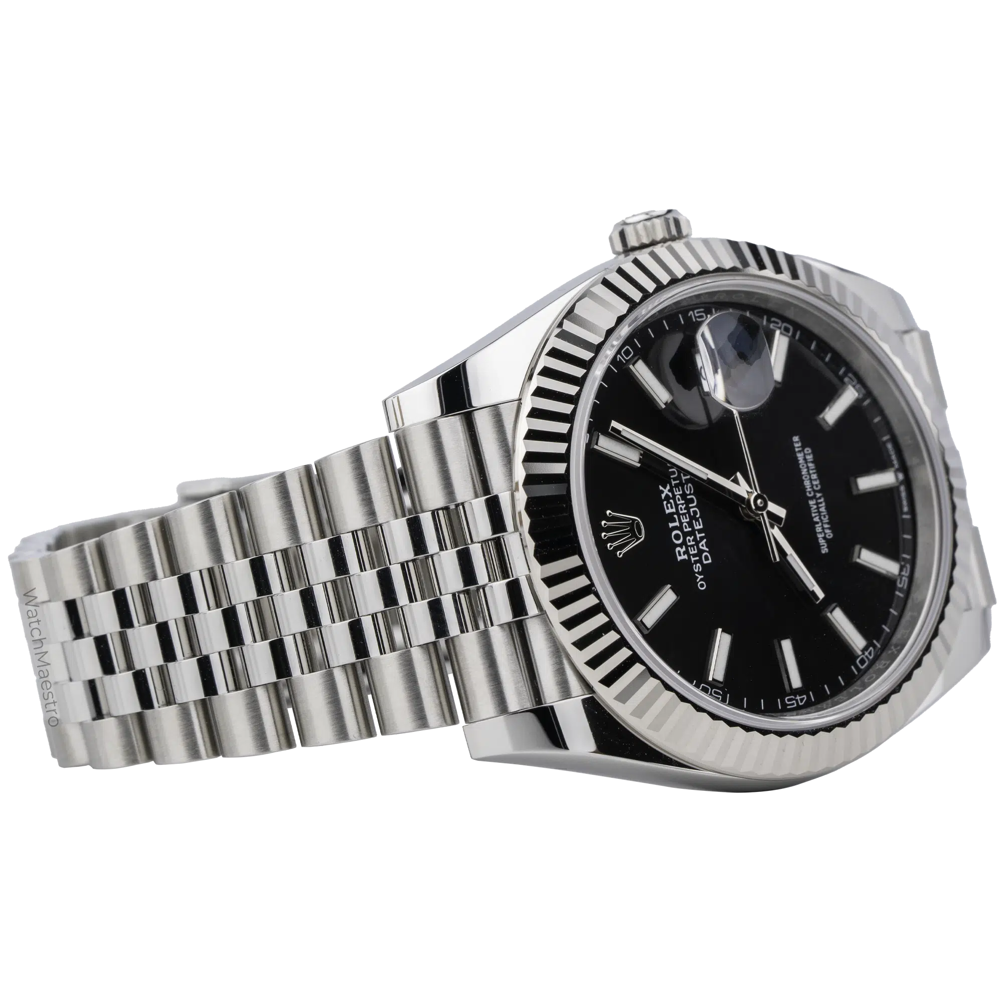 Rolex Datejust 41 Black Jubilee Fluted 3