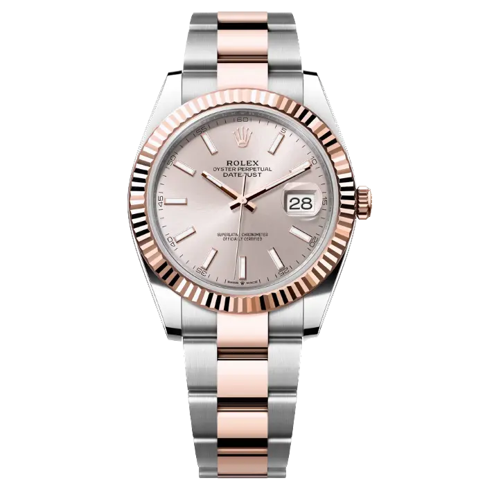Rolex Datejust Sundust Rose Product