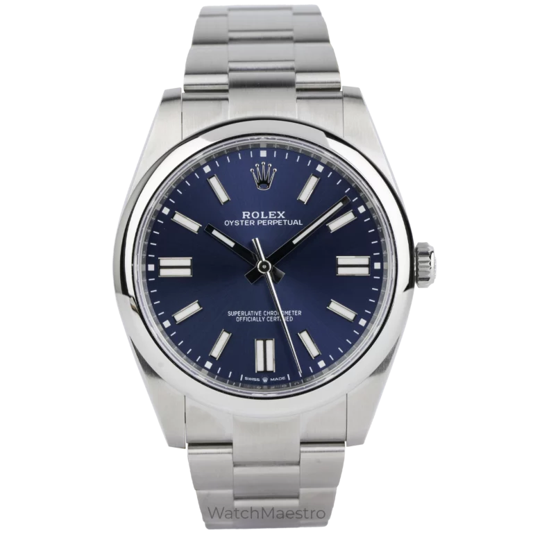 Rolex OP 41 Blue Dial 9