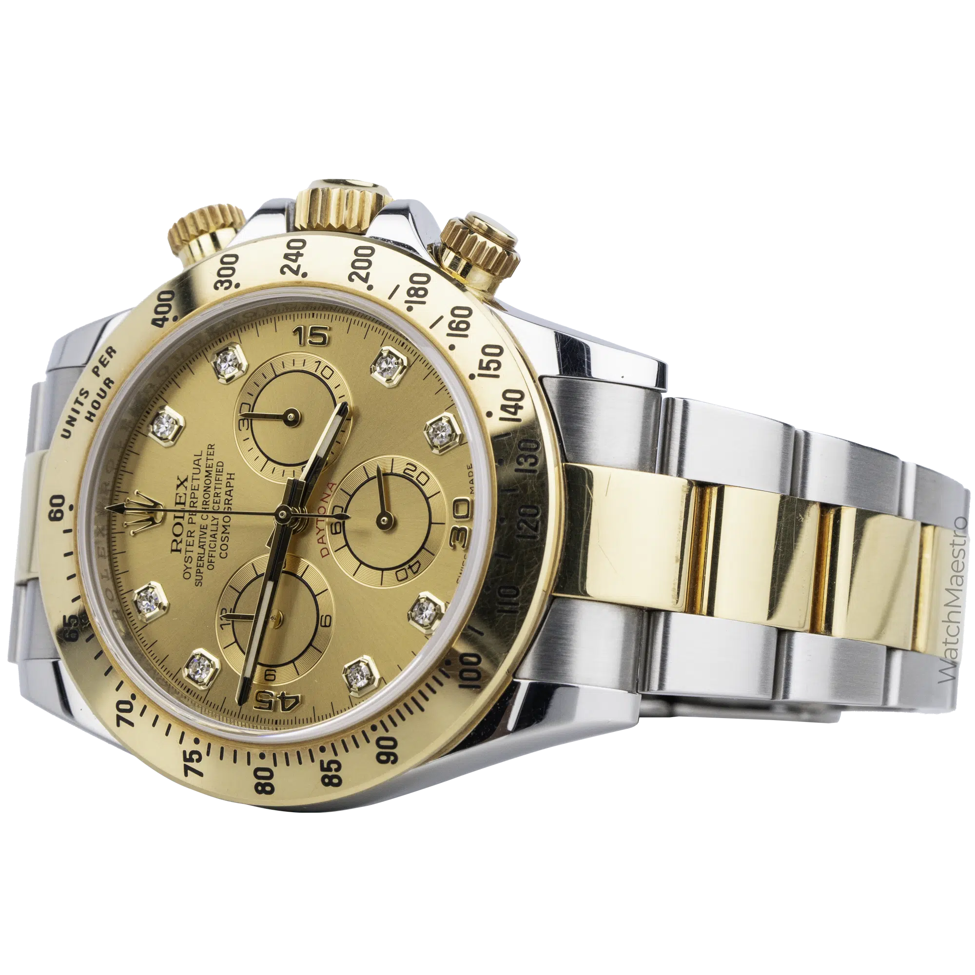 Daytona Two Tone with Champagne Diamond-set Dial