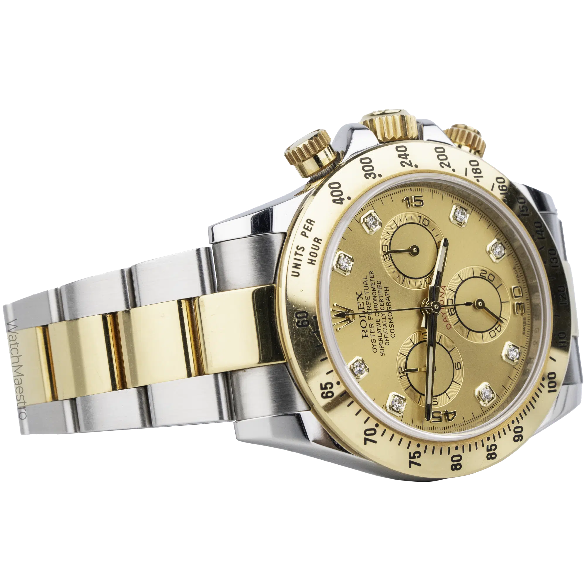Daytona Two Tone with Champagne Diamond-set Dial