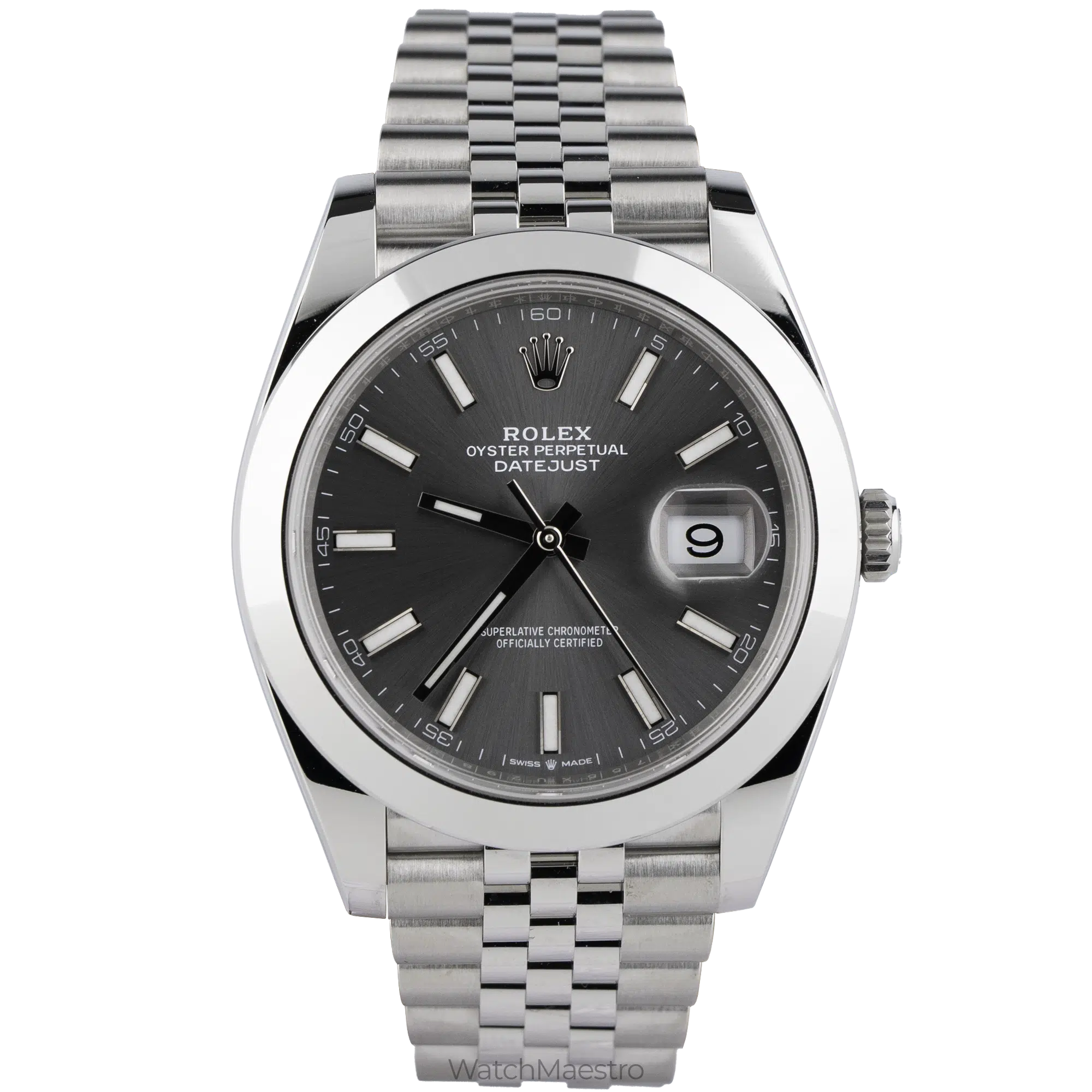 Rolex Datejust Slate Grey Smooth 1