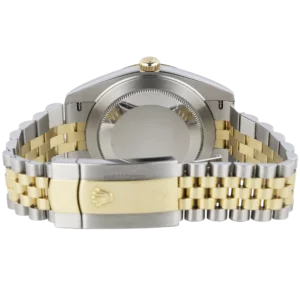 Rolex Datejust Two Tone Black Diamond 6