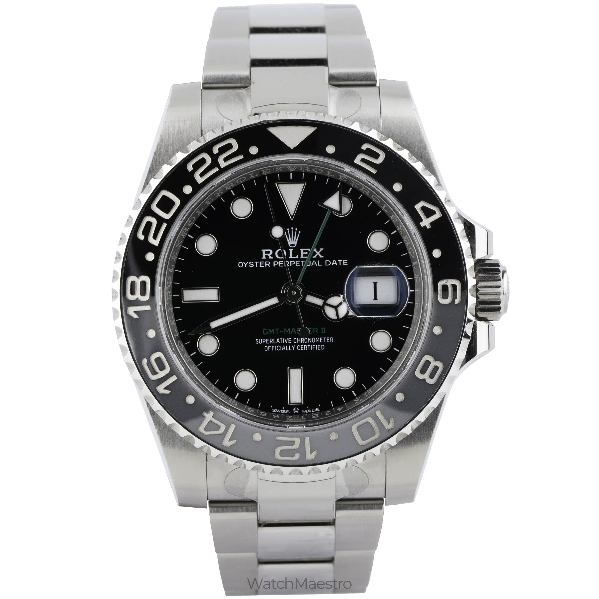 Rolex GMT Master II Bruce Wayne Used (1)