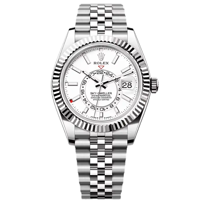 Rolex Sky Dweller White Dial Jubilee Product